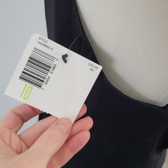 NWT Vintage 90s Y2K Liz Claiborne Night Evening Special Occasion Gown Halter NOS - Picture 9 of 16